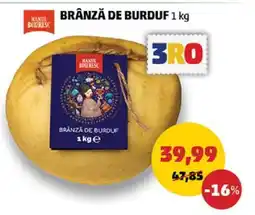 Penny Brânză de Burduf 1 kg Ofertă