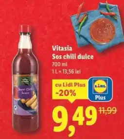 Lidl VITASIA Sos chili dulce Ofertă