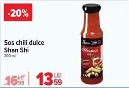 Carrefour Sos chili dulce Shan Shi Ofertă