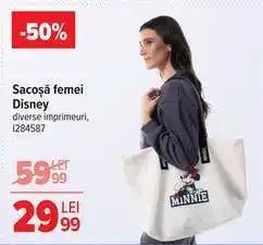 Carrefour Sacoșă femei Disney Ofertă