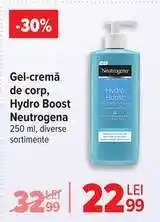 Carrefour Gel-cremă de corp, Hydro Boost Neutrogena Ofertă