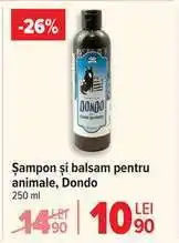 Carrefour Șampon și balsam pentru animale, Dondo Ofertă
