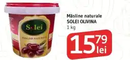 Supeco Măsline naturale SOLEI OLIVINA Ofertă