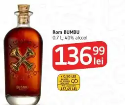 Supeco Rom BUMBU, 40% alcool Ofertă