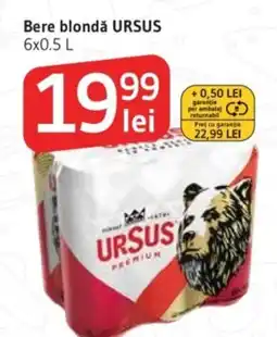 Supeco Bere blondǎ URSUS Ofertă