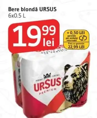 Supeco Bere blondǎ URSUS Ofertă