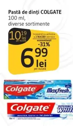 Supeco Pastă de dinți COLGATE Ofertă