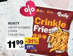 Annabella RUSTY cartofi congelați crinkle Ofertă