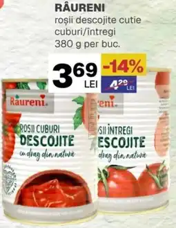 Annabella RÂURENI roşii descojite cutie cuburi/întregi Ofertă