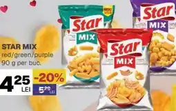 Annabella Star mix red/green/purple Ofertă