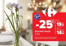 Carrefour Market Buchet frezii Ofertă