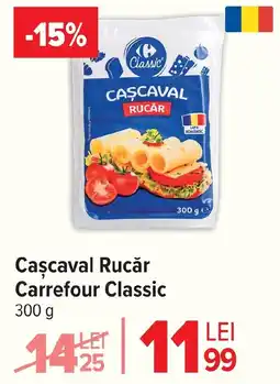 Carrefour Market Cascaval Rucăr Carrefour Classic Ofertă
