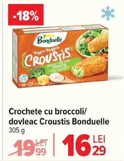 Carrefour Market Crochete cu broccoli/ dovleac Croustis Bonduelle Ofertă
