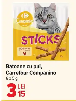 Carrefour Market Batoane cu pui, Carrefour Companino Ofertă