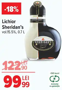 Carrefour Market Lichior Sheridan's vol.15.5% Ofertă