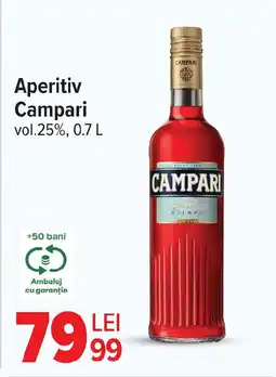 Carrefour Market Aperitiv Campari vol.25% Ofertă