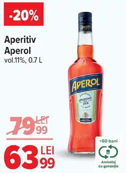 Carrefour Market Aperitiv Aperol vol.11% Ofertă