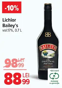 Carrefour Market Lichior Bailey's vol.17% Ofertă