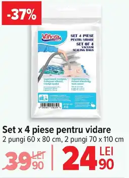 Carrefour Market Set x 4 piese pentru vidare Ofertă