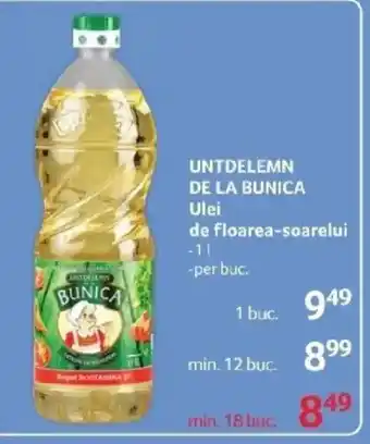 Selgros UNTDELEMN DE LA BUNICA Ulei de floarea-soarelui Ofertă