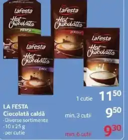 Selgros LA FESTA Ciocolată caldă Ofertă