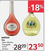 Selgros MATEUS Vin Ofertă