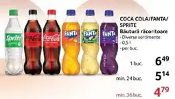 Selgros COCA COLA/FANTA/ SPRITE Băutură răcoritoare Ofertă
