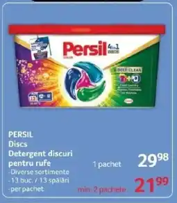 Selgros PERSIL Discs Detergent discuri pentru rufe Ofertă