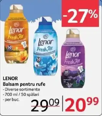 Selgros LENOR Balsam pentru rufe Ofertă