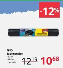 Selgros FINO Saci menajeri Ofertă