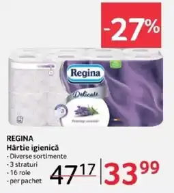 Selgros REGINA Hârtie igienicǎ Ofertă