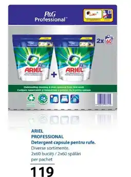 Selgros ARIEL Professional Detergent capsule pentru rufe Ofertă