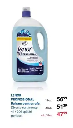 Selgros LENOR Professional Balsam pentru rufe Ofertă