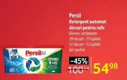 Selgros Persil Detergent automat discuri pentru rufe Ofertă