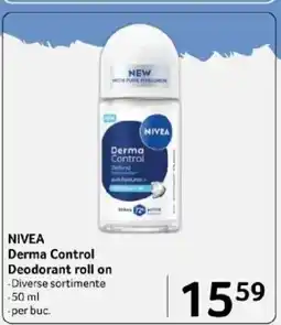 Selgros NIVEA Derma Control Deodorant roll on Ofertă