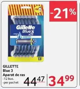 Selgros GILLETTE Blue 3 Aparat de ras Ofertă