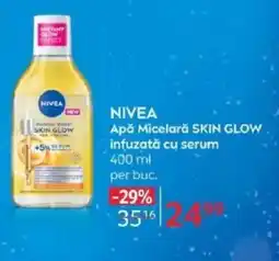 Selgros NIVEA Apǎ Micelarǎ Skin Glow infuzată cu serum Ofertă