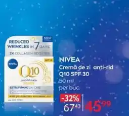Selgros NIVEA Cremă de zi anti-rid Q10 SPF 30 Ofertă