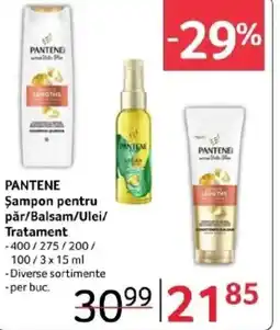 Selgros PANTENE Şampon pentru pǎr/Balsam/Ulei/ Tratament Ofertă
