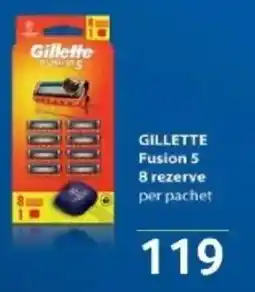 Selgros GILLETTE Fusion 5 8 rezerve Ofertă