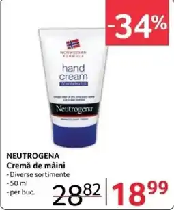 Selgros NEUTROGENA Cremă de mâini Ofertă