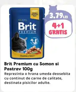 Animax Brit Premium cu Somon si Pastrav Ofertă