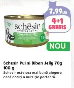 Animax Schesir Pui si Biban Jelly Ofertă