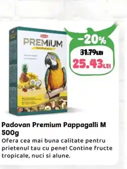 Animax Padovan Premium Pappagalli M Ofertă