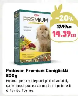 Animax Padovan Premium Coniglietti Ofertă
