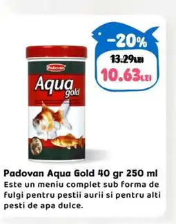 Animax Padovan Aqua Gold 40 gr Ofertă