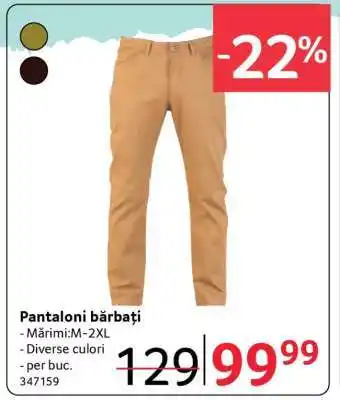Selgros Pantaloni bărbați Ofertă