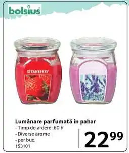 Selgros Lumânare parfumată, în pahar Ofertă