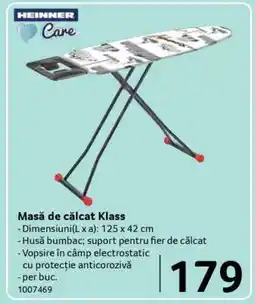 Selgros Masă de călcat Klass Ofertă