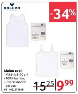 Selgros Maiou copii Ofertă